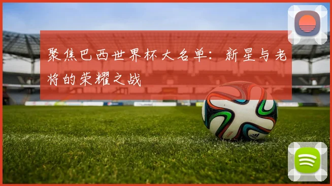 聚焦巴西世界杯大名单:新星与老将的荣耀之战